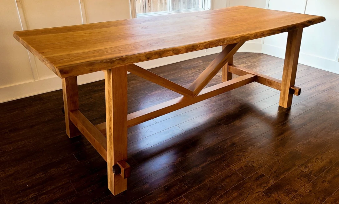 Cherry Trestle Dining Table