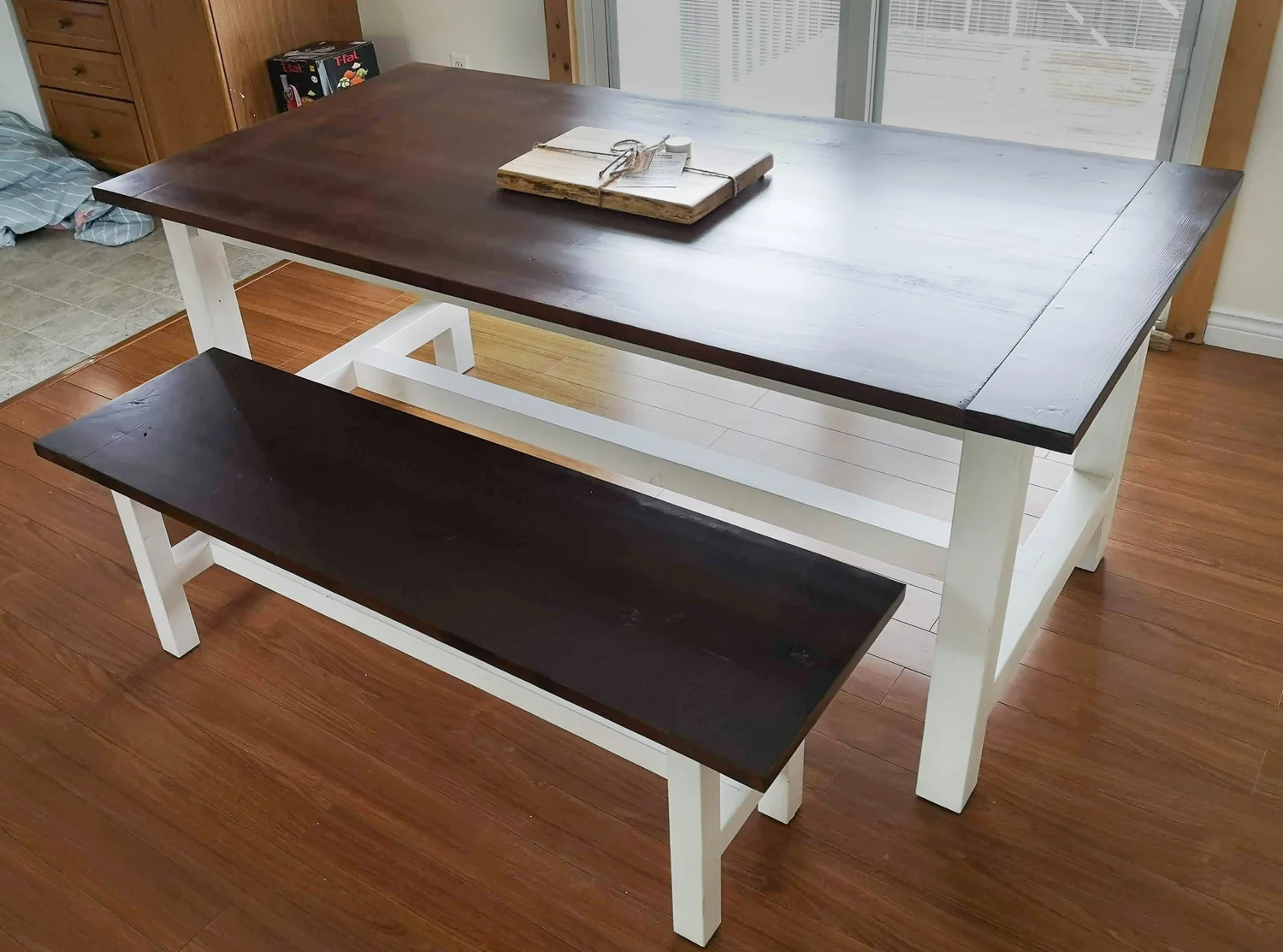 Barn Beam Harvest Table